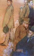 Edgar Degas Six Friends of t he Artist china oil painting reproduction